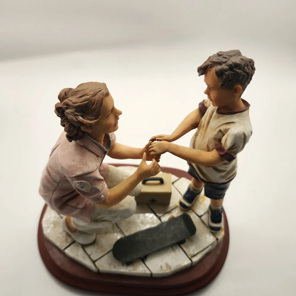 Heartwarming Mother and Son Figurine - Picture 1 of 4